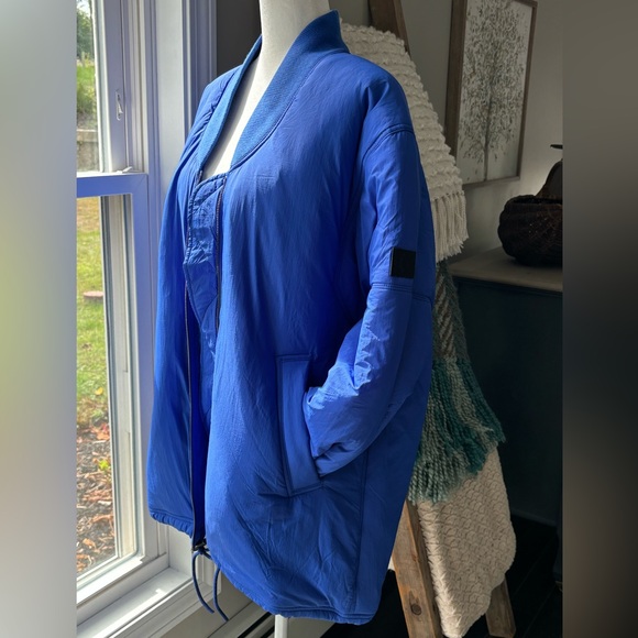 FREE PEOPLE FP Movement - Midnight Moon Solid Bomber Jacket - Picture 6 of 11